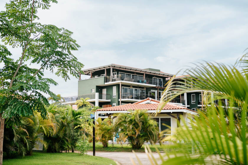 Pedestrian paths & green spaces